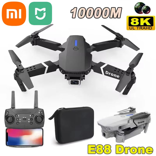 Xiaomi Mijia E88 Pro Aerial Photography Aircraft 8K Dual Camera Drone Three-Axis Gimbal Automatic Cruise Folding Drone - Uknowucme