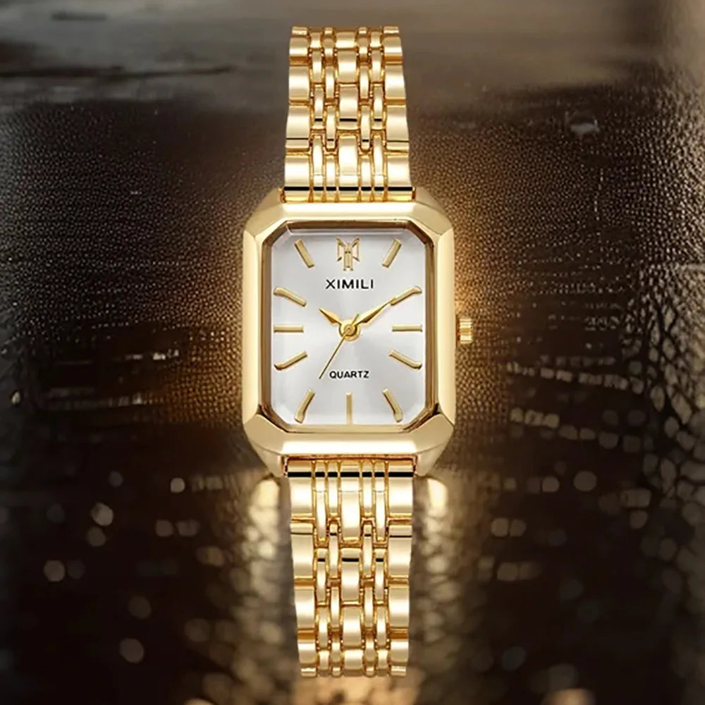 UTHAI 2024 New Women Watch Light Luxury Brand Stainless Steel Ladies Business Watches Female Student Fashion Quartz Wristwatches - Uknowucme