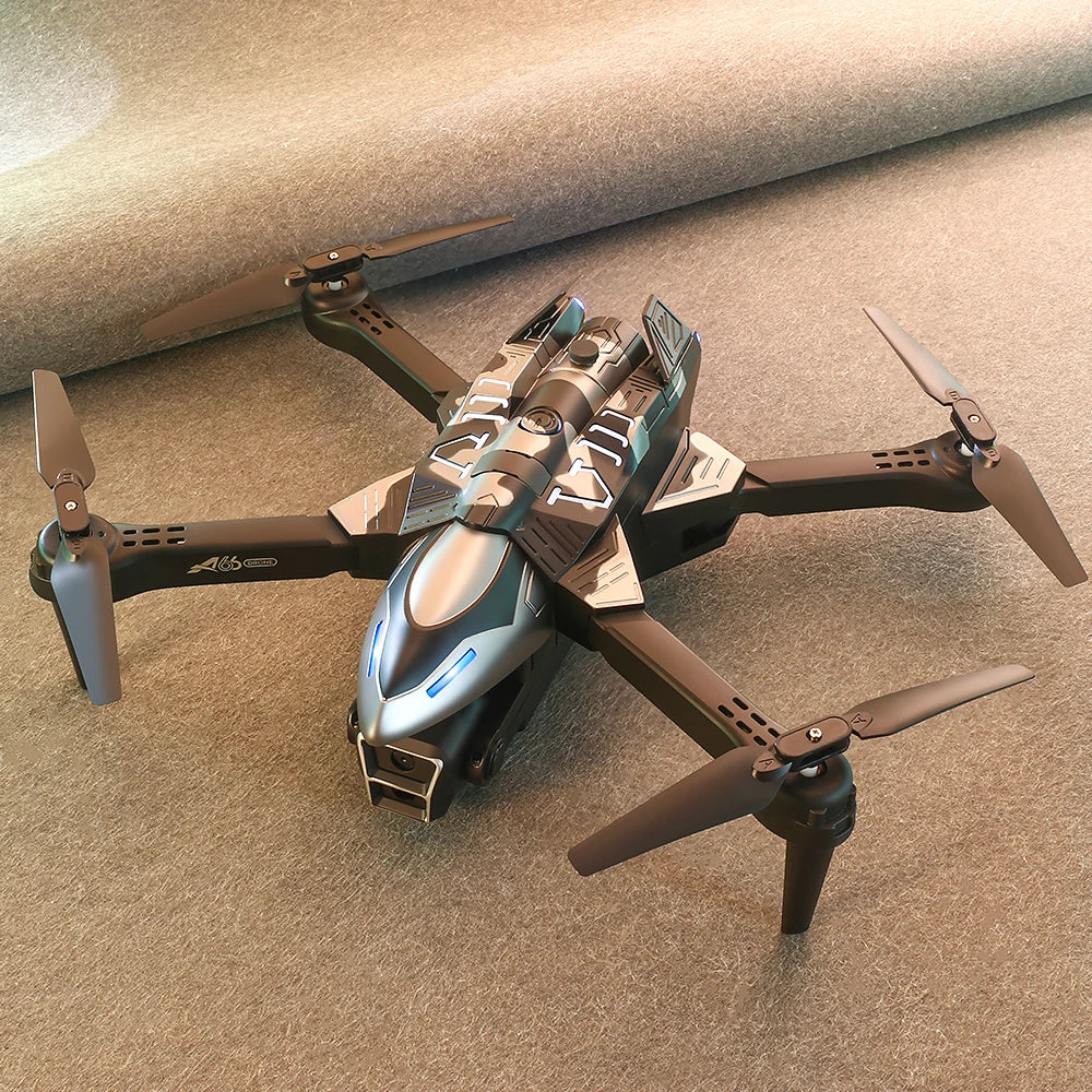 Drone Spray Fighter HD Dual Camera A66 Aerial Photography Drone Obstacle Avoidance Optical Flow with WIFI Signal Headless Mode - Uknowucme
