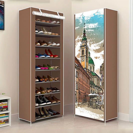 Bedroom Cabinets Shoe-shelf Ultra-thin Dump Shoe Rack Shoes Organizer Living Room Furniture Shoerack Shoemakers Kitchen Cupboard - Uknowucme