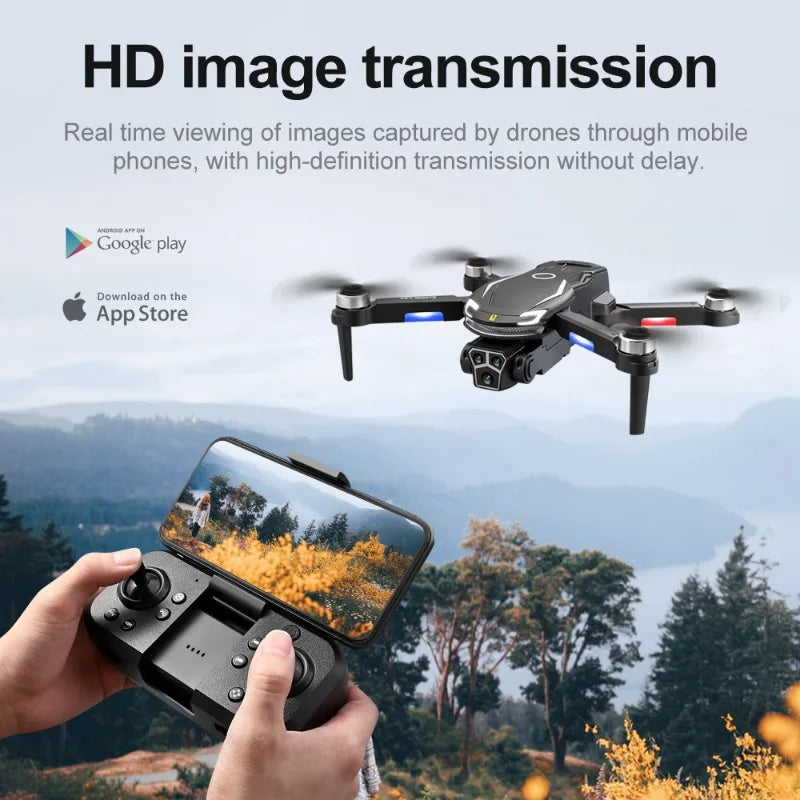 Drone Aerial Photography, High-definition Remote Control, Three Cameras, 4K Long-range Brushless Aircraft