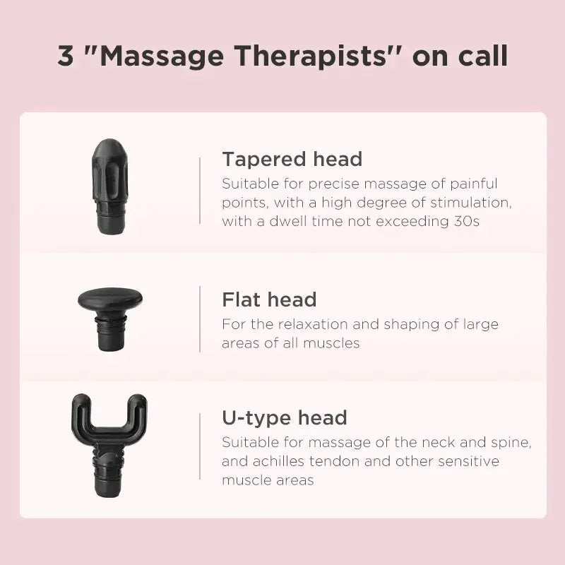 Booster X6 Mini Massage Gun Home Multifunctional Ftness Women's Muscle Relaxation Electric Pounding Sports Massager - Uknowucme