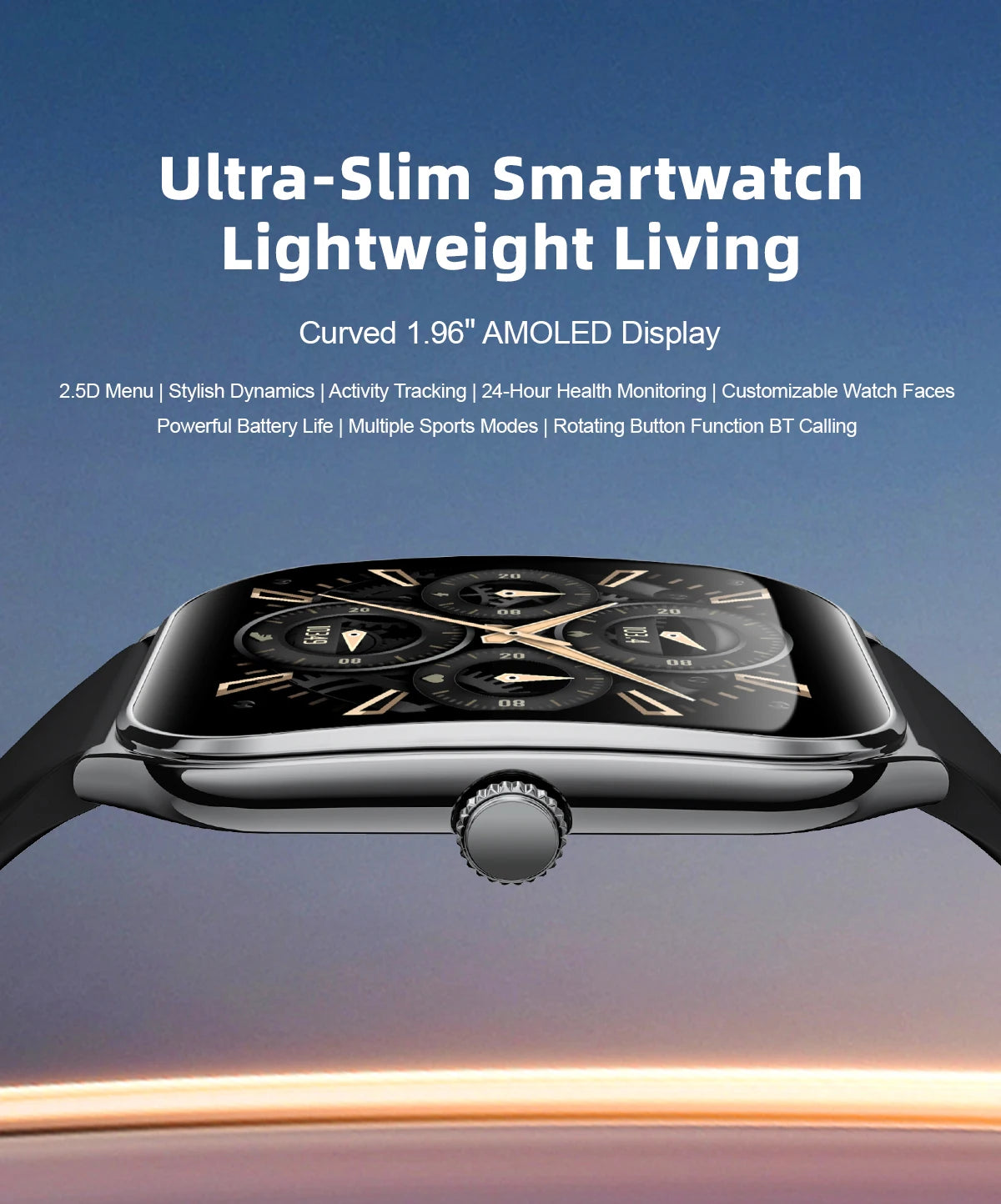 2025 A new smart watch, 1.96-inch sports watch, IP67 waterproof, 110+ sports mode, fitness activity tracker, ultra-thin watch. - Uknowucme