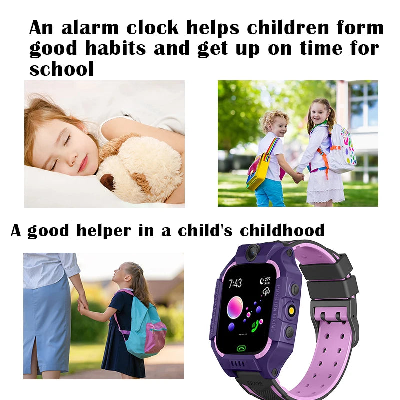 Children's Smart Watch Girl Boy-Smart Watch Children's Watch Age 4-12 Years Old, Intelligence Learning Game Camera Micro Chat Al - Uknowucme