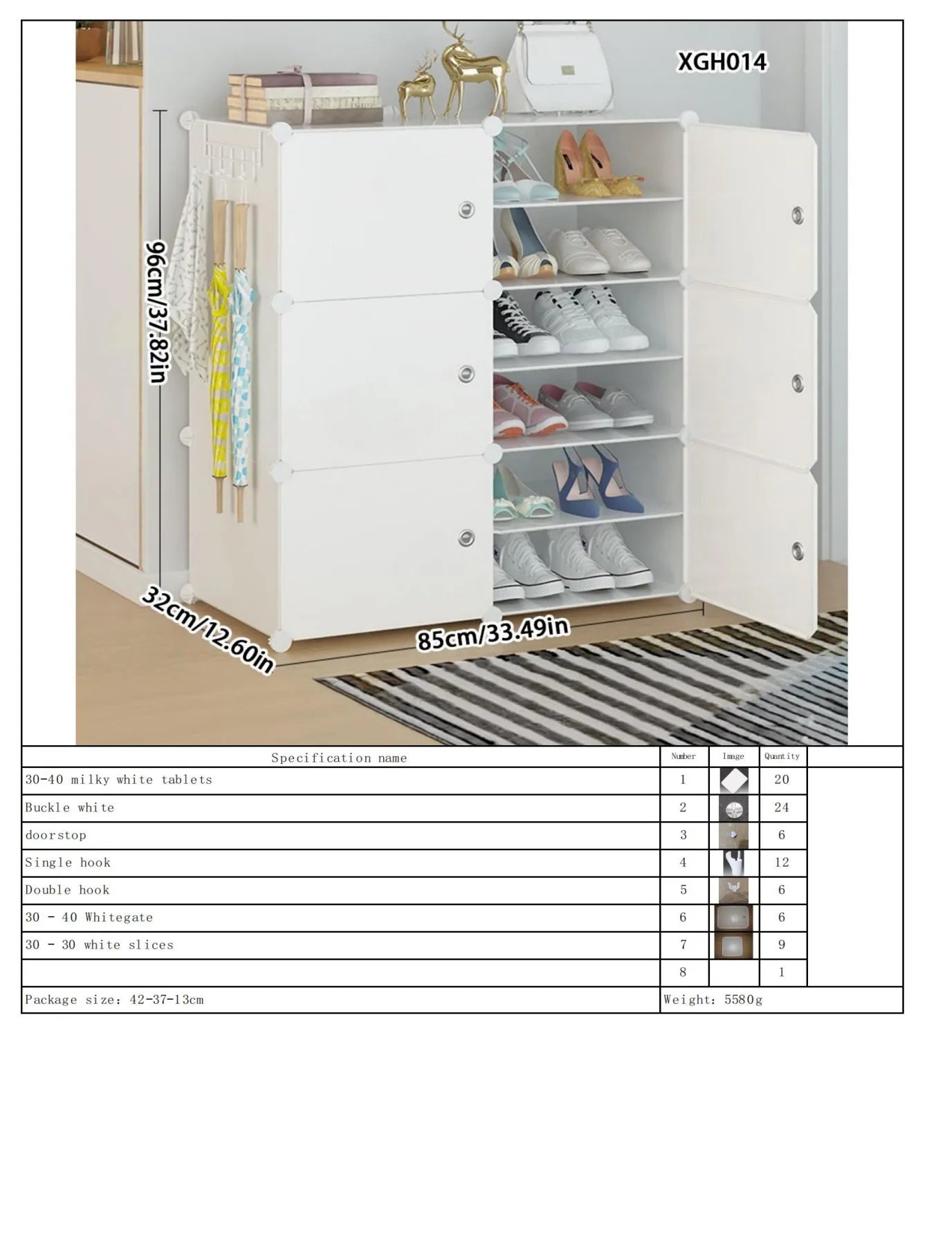 Shoe Rack Simple Home Entrance Indoor Good-Looking Storage Dustproof Dormitory Bedroom Rental House Plastic Shoe Cabinet - Uknowucme