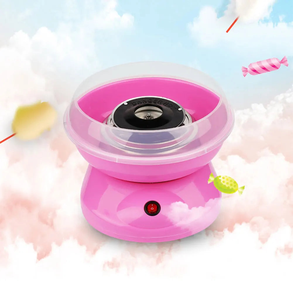 450W Cotton Candy Machine with 10 Marshmallow Sticks Sugar Scoop DIY Cotton Candy Maker Candy Floss Machine for Christmas Gift