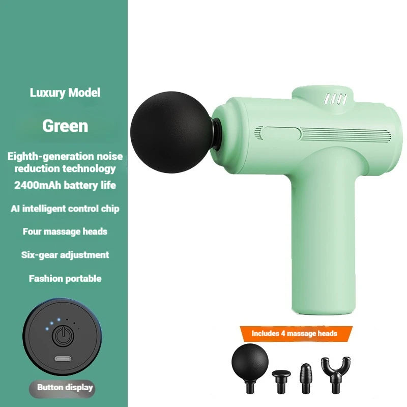 Fascia Gun Massager – Professional Massage Instrument for Muscle Relaxation, Percussion Fascia Gun