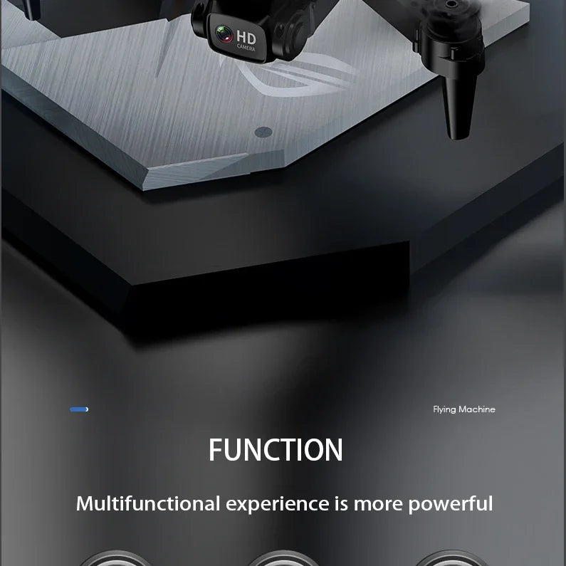 Drone Professinal 8K HD Dual Camera 5G WIFI Wide Angle Optical Flow Localization Brushless Motor RC Quadcopter - Uknowucme