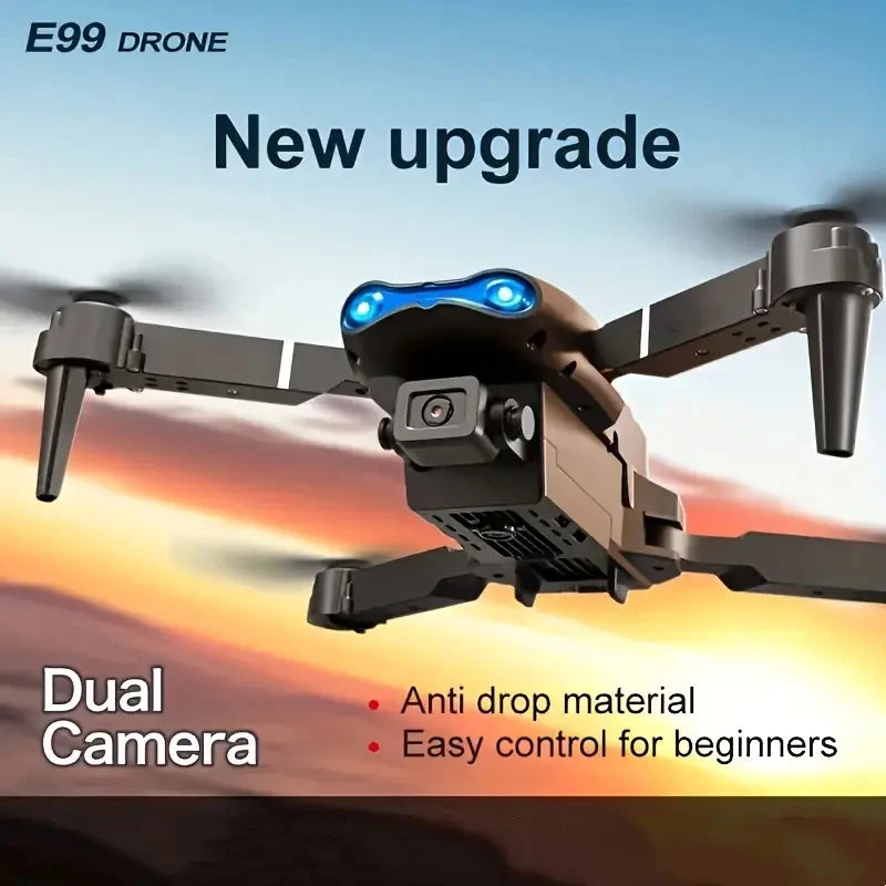 E99 drone is equipped with dual cameras, mobile application control, indoor flying toys, Halloween/Christmas/New Year gifts - Uknowucme