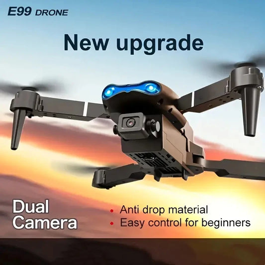 E99 drone is equipped with dual cameras, mobile application control, indoor flying toys, Halloween/Christmas/New Year gifts - Uknowucme