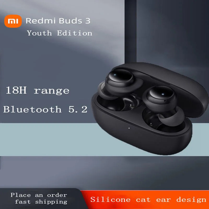 Xiaomi Redmi Buds 3 Lite  Wireless Bluetooth Headphones 5.2 Bluetooth Headphones Sports Headphones in-Ear Headphones - Uknowucme