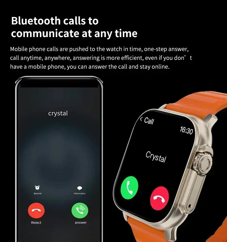 2025 New Smart Watch with Heart Rate Tracker and Sleep Monitor, Dustproof and Waterproof Features for Active Lifestyles - Uknowucme