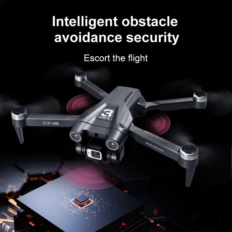 Lenovo Z908Pro Pro Max Drone 8K Profesional HD Camera Brushless Obstacle Avoidance Aerial Optical Foldable Quadcopter 5000M - Uknowucme