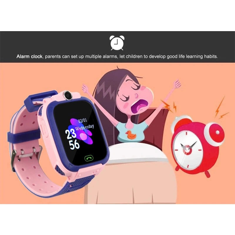 Smart Watch For Kids - Location, Camera, Video, Music, Games, Alarm, Calculator - Uknowucme