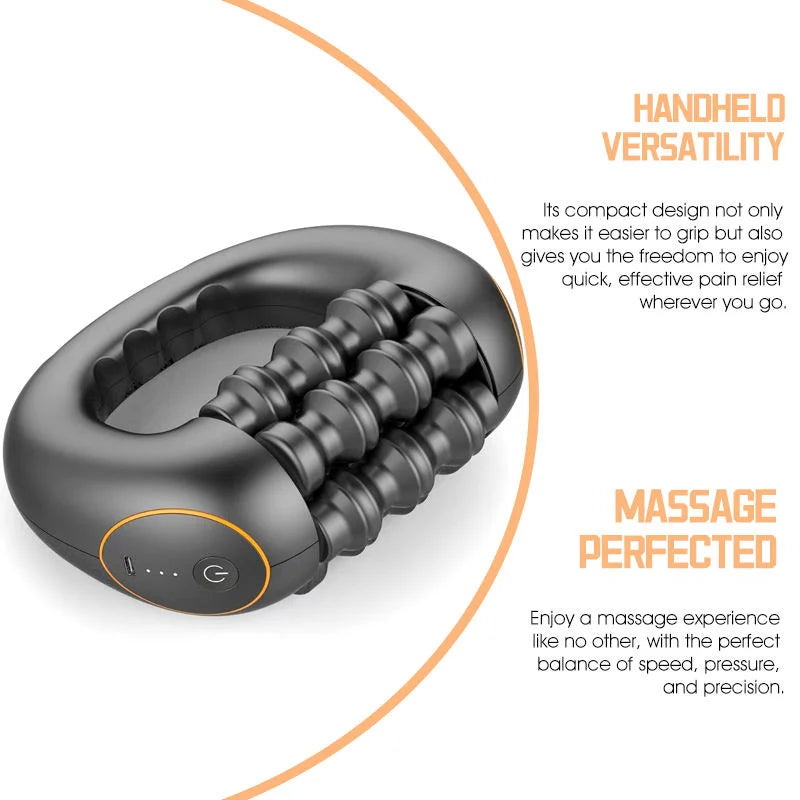 Massage Roller Handheld Deep Muscle Massage Relaxation Gun Suitable For Back And Shoulder Recovery After Exercise and Futness