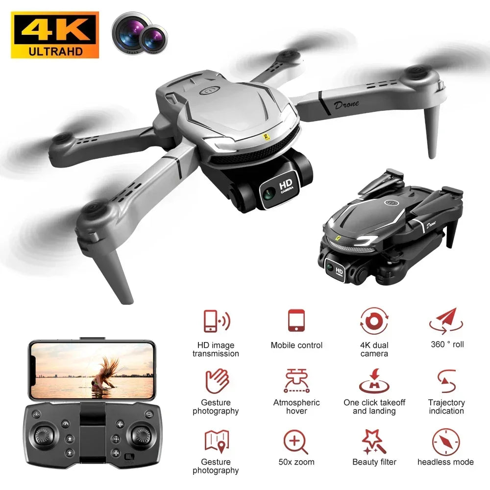 2024 New V88 MINI Drone 8K 5G GPS Professional HD Aerial Photography Remote Control Aircraft HD Dual Camera Quadcopter Toy UAV