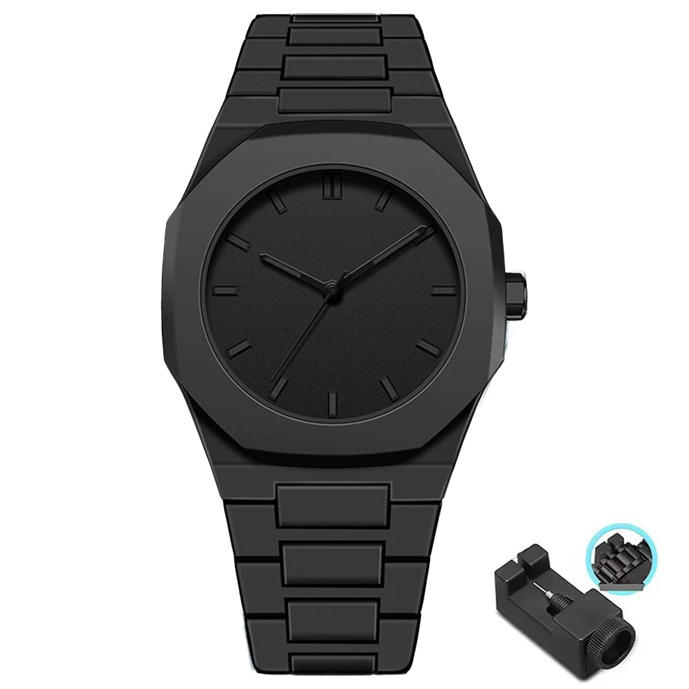 Fashion 2025 Simple Men's Quartz Watch, Casual Business PC Strap, Men's Life Waterproof Watches - Uknowucme
