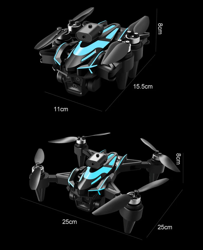 Drone New Upgrade with Screen Remote Control K12 MAX 8K HD Mini Dron Obstacle Avoidance Brushless Aerial UAV FPV Quadcopter Toys