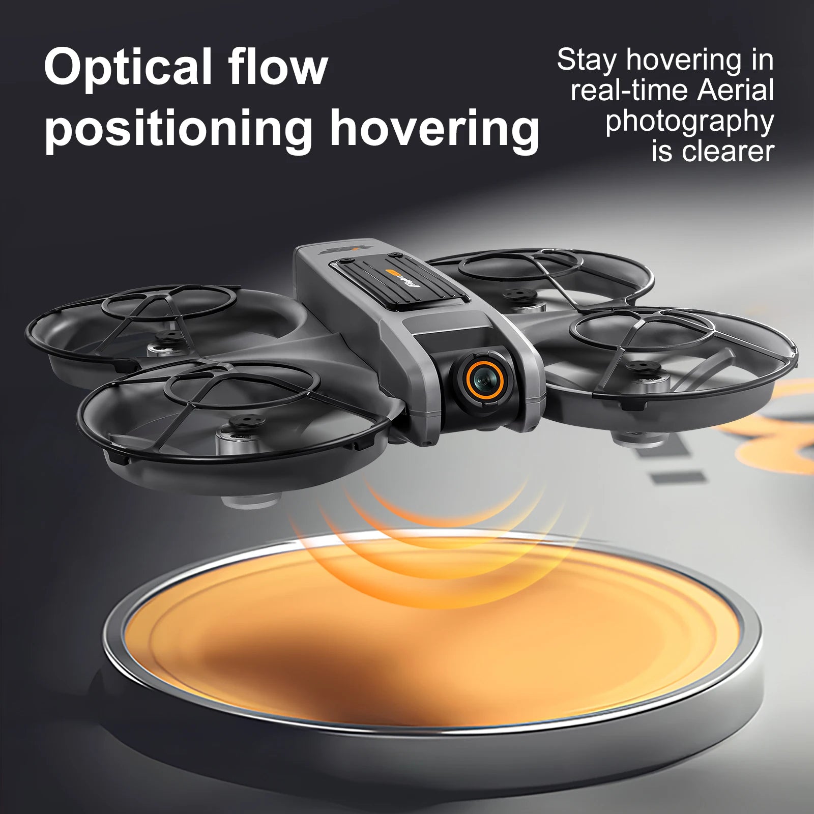 Drone with Camera 4K HD Video Stable Hover 180° Adjustable Lens 3D Flip RC Drones FPV Brushless Optical Flow Quadcopter UAV - Uknowucme