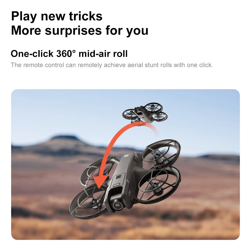Drone 8k high-definition aerial photography obstacle avoidance brushless quadcopter children's remote control toy 2025 models - Uknowucme