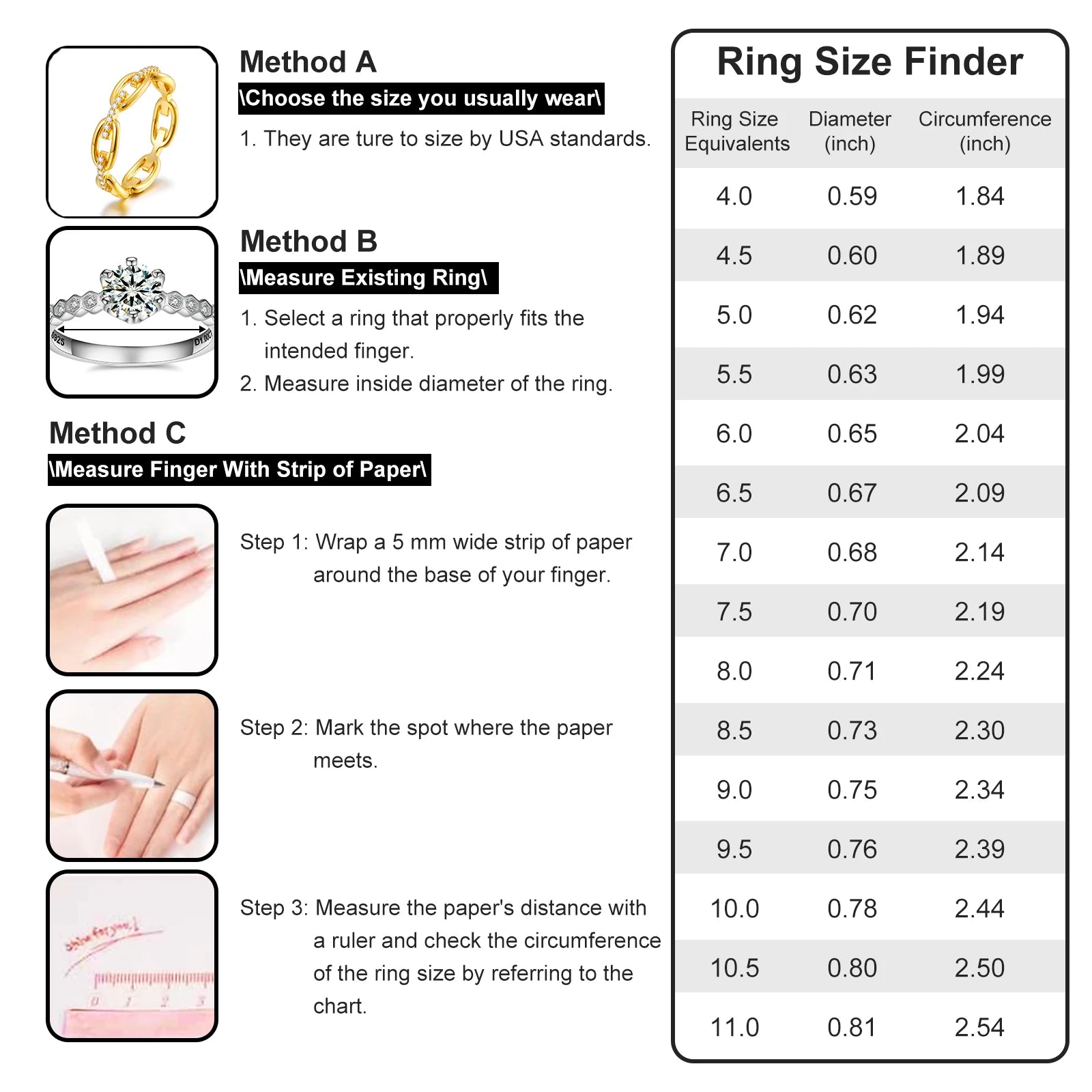 Classic Women Ring 925 Silver For Women Moissanite VVS1 D Color With Gra Certificate Pass Diamond Tester - Uknowucme