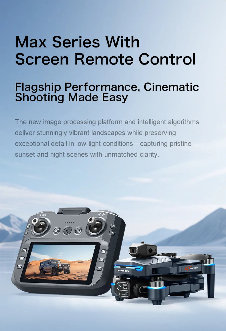 2025 New GT8 Drone GPS 8K Professional HD 360° Dual Cameras 5G WIFI Brushless Motors Obstacle Avoidance Foldable Quadcopter Toys - Uknowucme