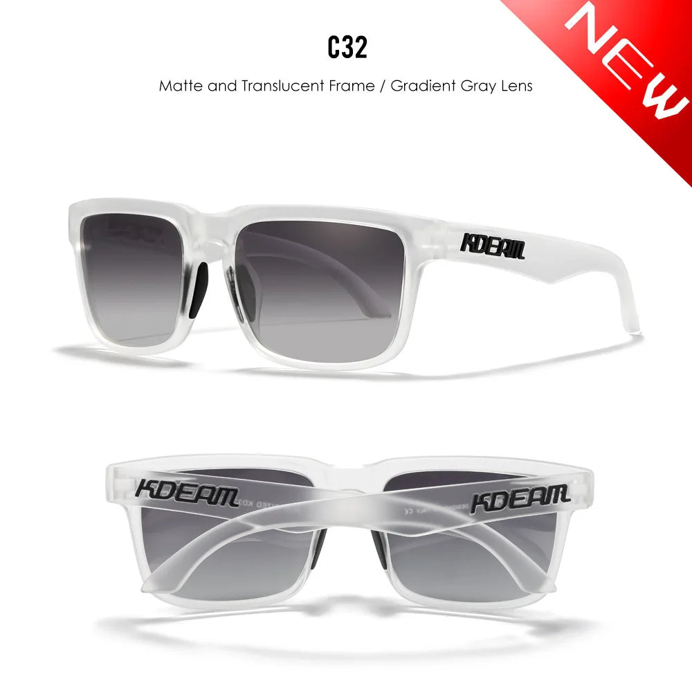 2024 Kdeam High Quality Polarized Sunglasses for Women Men Fashion Unisex Brand Popular Trendy Outdoor Eyewear For Couple - Uknowucme