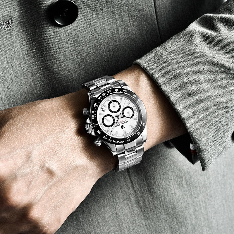 PAGANI DESIGN 2024 New Men's Watches Quartz Business Watch Mens Watches Top Brand Luxury Watch Men Chronograph VK63 Reloj Hombre - Uknowucme