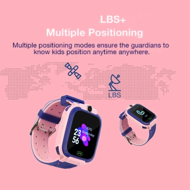 Smart Watch For Kids - Location, Camera, Video, Music, Games, Alarm, Calculator - Uknowucme