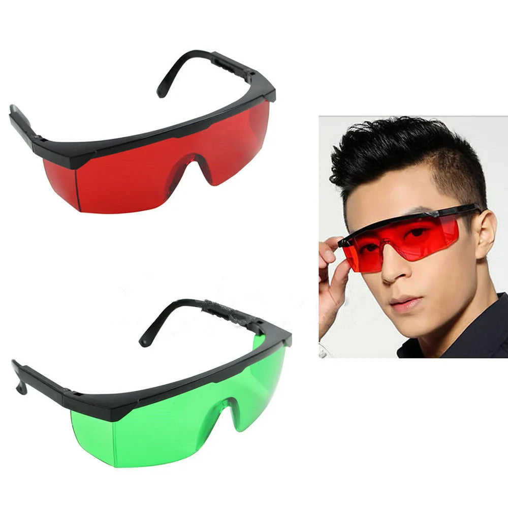 Goggles for Red Green Laser UV Light Protection Eyewear Eye Safety Glasses IPL Glasses E-light Hair Removal Goggles Beauty Tool - Uknowucme