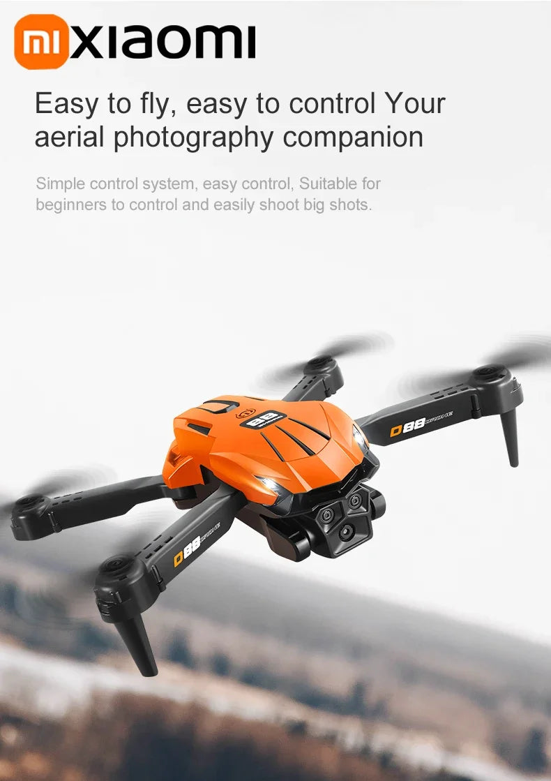 Xiaomi D88 Drone 8K Aerial HD Dual Camera Photography Intelligent Obstacle Avoidance Brushless Power 5G WIFI GPS Return VR Drone