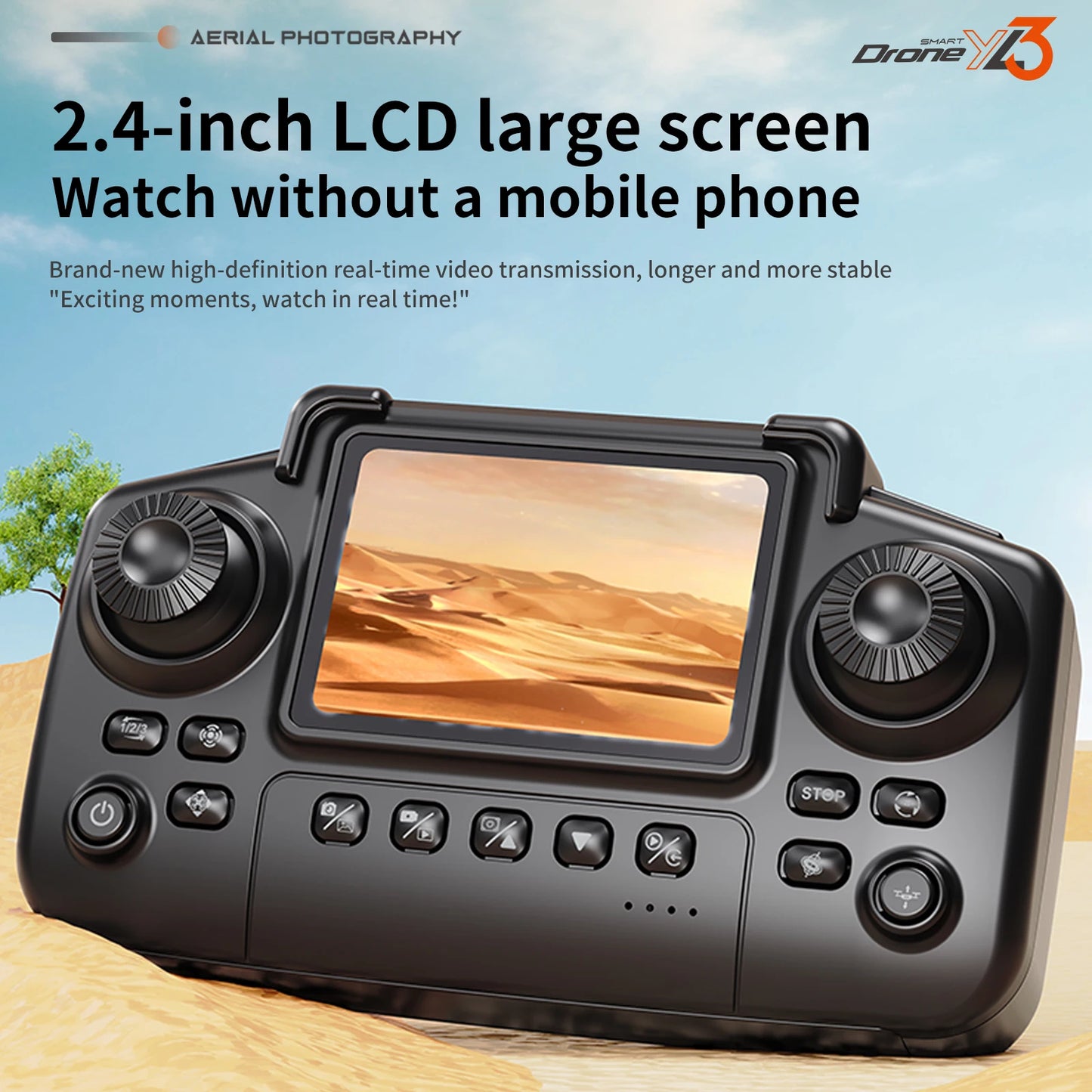 Drone Professional 8K Camera with 5G WiFi FPV UAV Screen YL3 Remote Control and Obstacle Avoidance Quadcopter 2025
