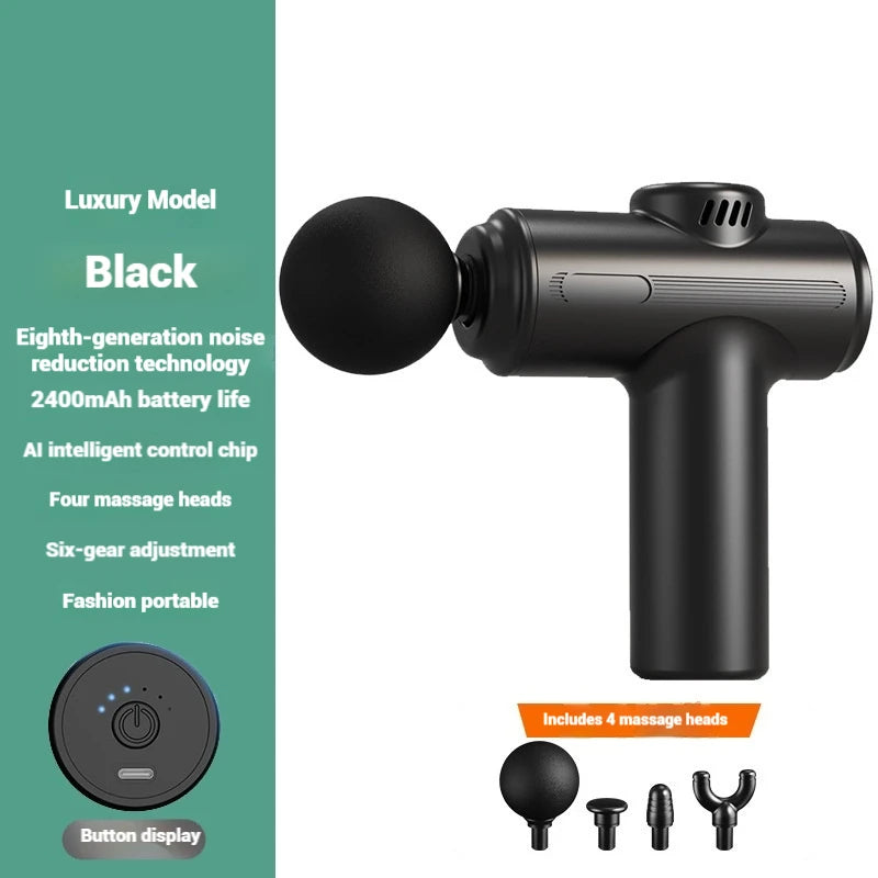 Fascia Gun Massager – Professional Massage Instrument for Muscle Relaxation, Percussion Fascia Gun