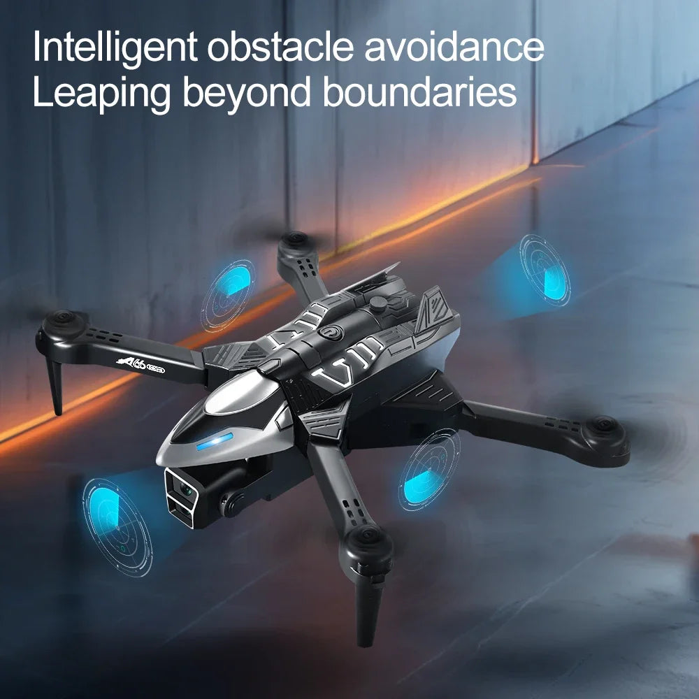 Drone Spray Fighter HD Dual Camera A66 Aerial Photography Drone Obstacle Avoidance Optical Flow with WIFI Signal Headless Mode - Uknowucme
