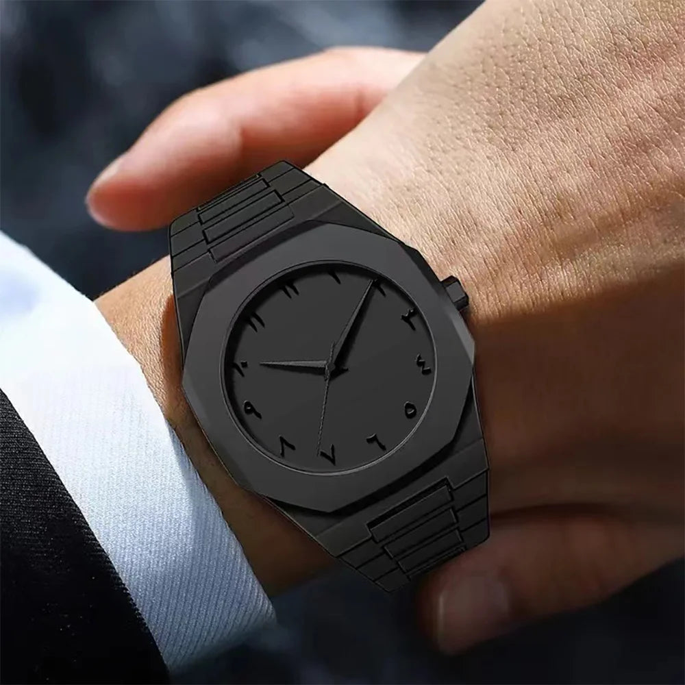 Fashion 2025 Simple Men's Quartz Watch, Casual Business PC Strap, Men's Life Waterproof Watches - Uknowucme