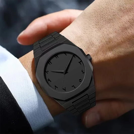 Fashion 2025 Simple Men's Quartz Watch, Casual Business PC Strap, Men's Life Waterproof Watches - Uknowucme