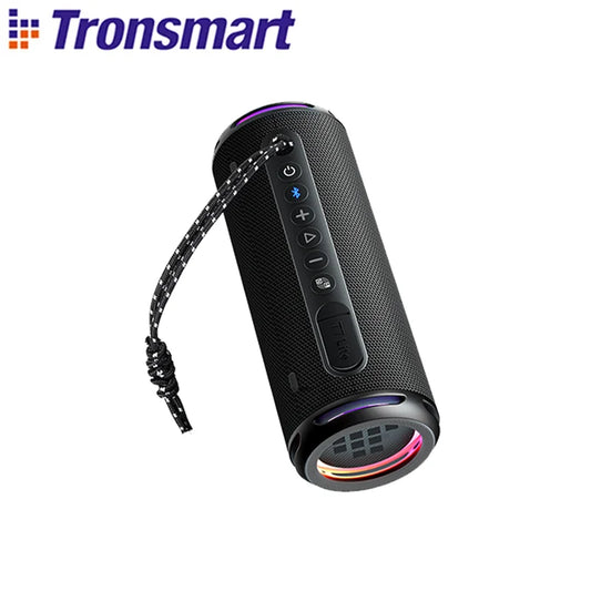 Tronsmart T7 Lite Bluetooth Speaker Enhanced Bass Portable Speaker with 24H Playtime, APP Control, IPX7 Waterproof for Camping - Uknowucme