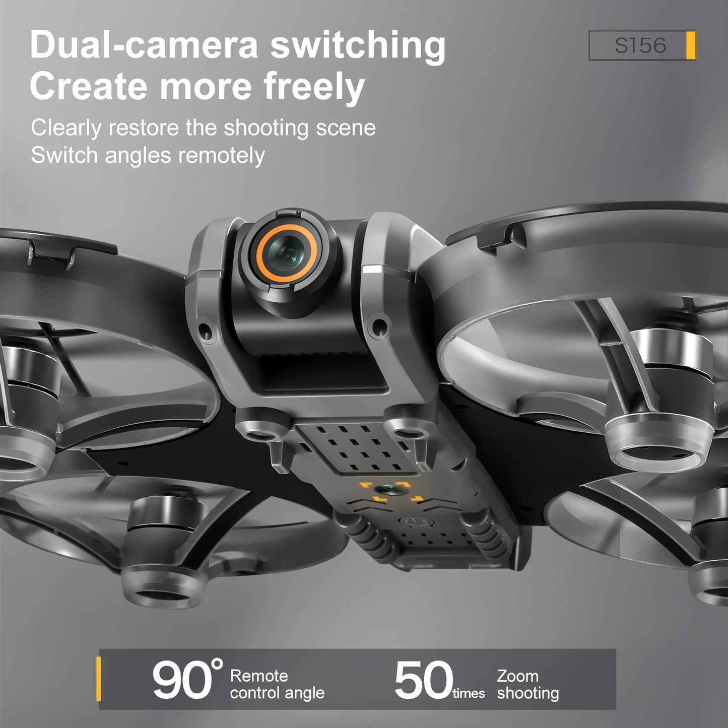 Drone with Camera 4K HD Video Stable Hover 180° Adjustable Lens 3D Flip RC Drones FPV Brushless Optical Flow Quadcopter UAV - Uknowucme