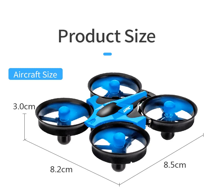 Sea, land, and air flight 3-in-1 JJRC H36F mini drone, unmanned mode, 360 ° roll 2.4G 6-axis quadcopter ship RC children's toy