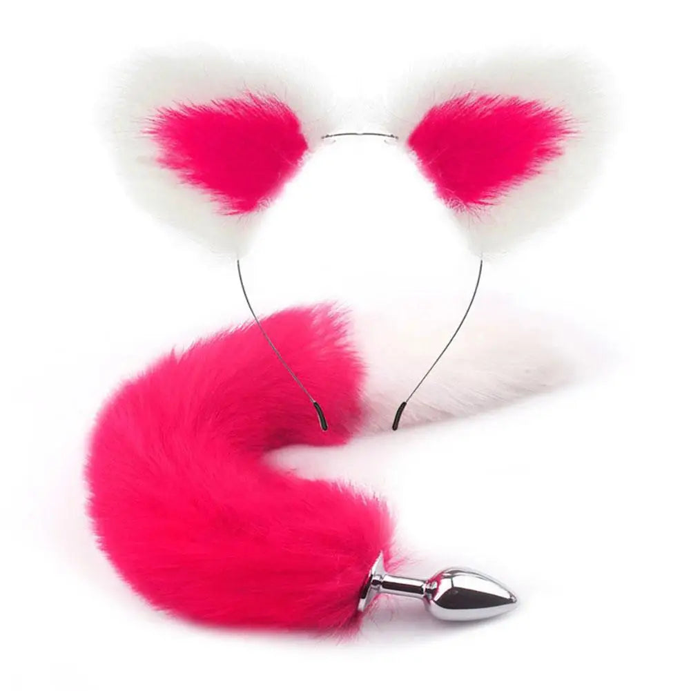 Anal Plug Sexy Fox Tail Vaginal Plug Dildo Masturbation Anal Vibrator Men Prostate Massager Female Masturbator Anal Masturbating