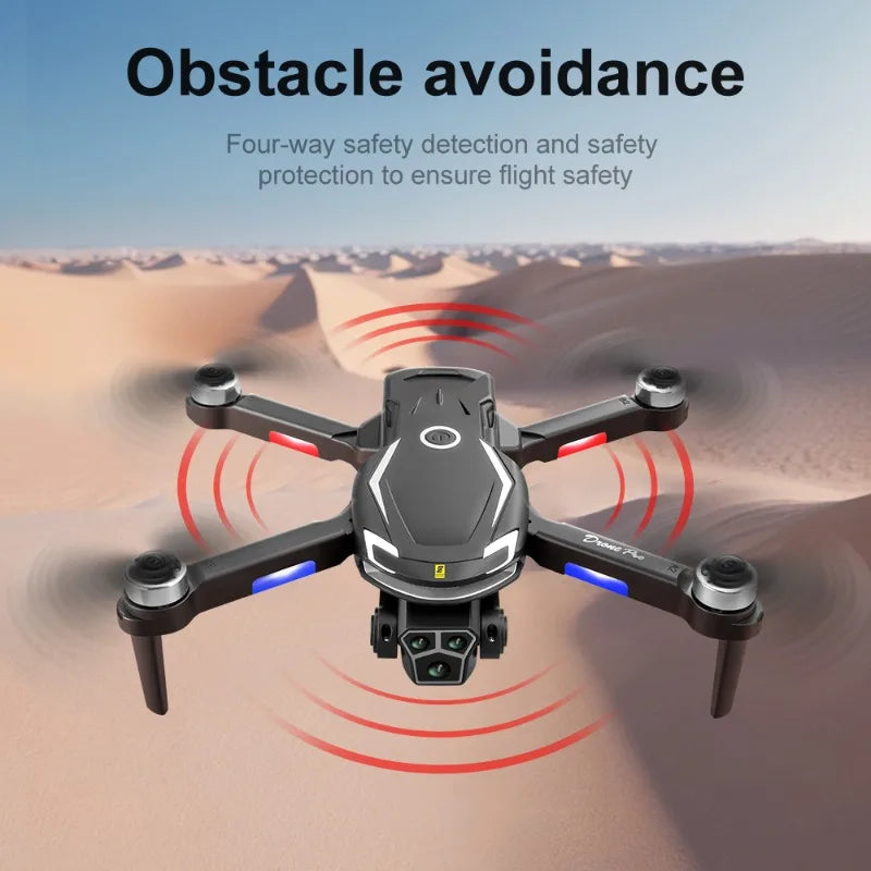 Drone Aerial Photography, High-definition Remote Control, Three Cameras, 4K Long-range Brushless Aircraft