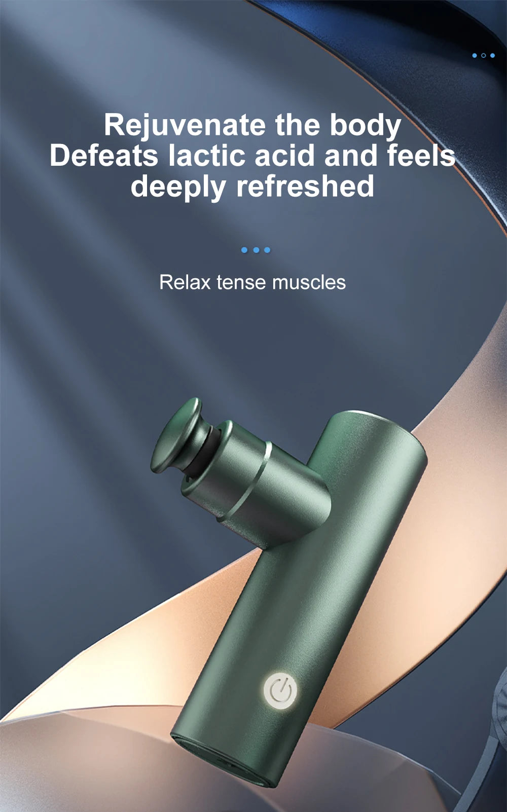 Massage Gun Mini Body Professional Fitness Electric Muscle Gun Deep Vibration Massager for Fitness Sport Massage Relaxation