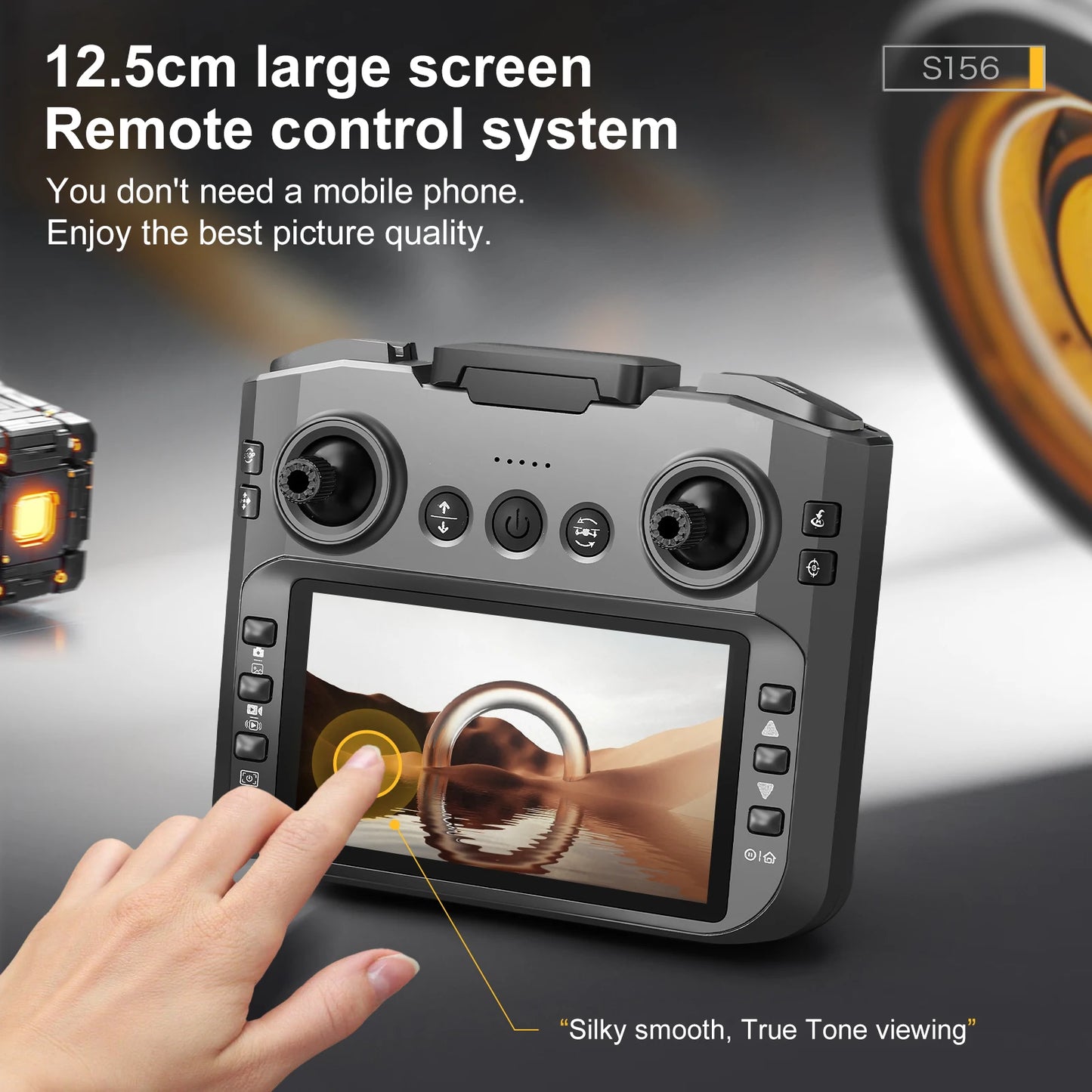 Drone with Camera 4K HD Video Stable Hover 180° Adjustable Lens 3D Flip RC Drones FPV Brushless Optical Flow Quadcopter UAV - Uknowucme