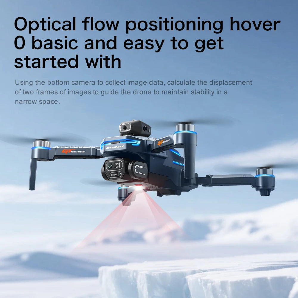 2025 New GT8 Drone GPS 8K Professional HD 360° Dual Cameras 5G WIFI Brushless Motors Obstacle Avoidance Foldable Quadcopter Toys - Uknowucme