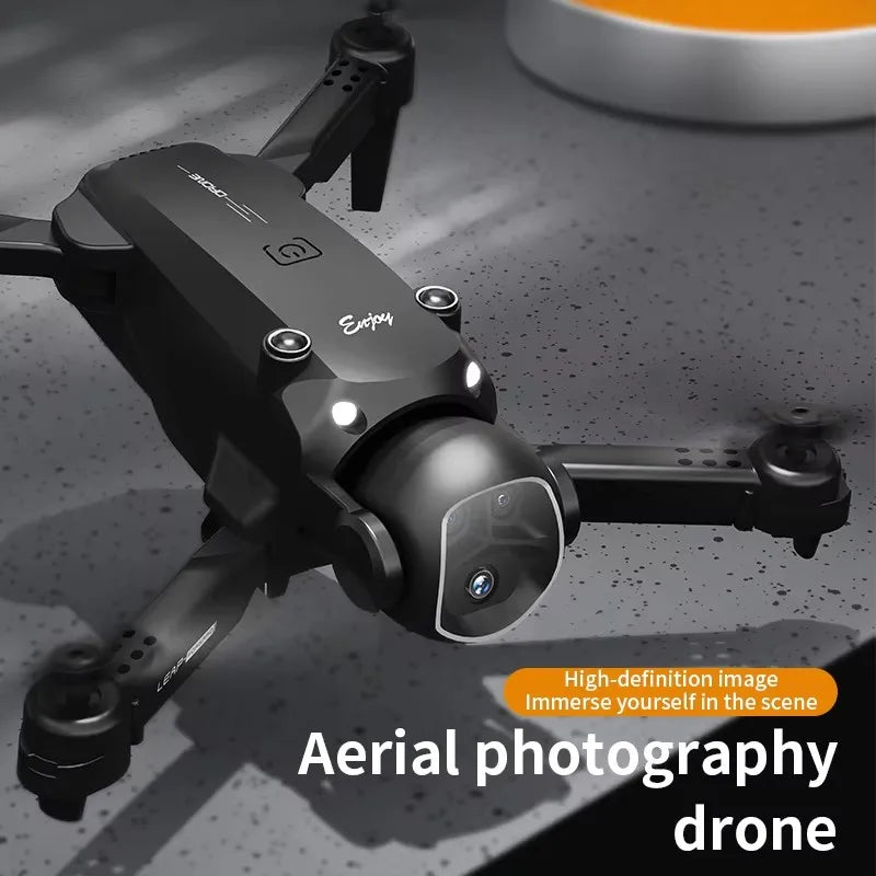 H20 Drone: Foldable Remote Control Four-Axis Flying Toy with Dual-Lens Design + Optical Flow Hover + Six-Axis Gyroscope