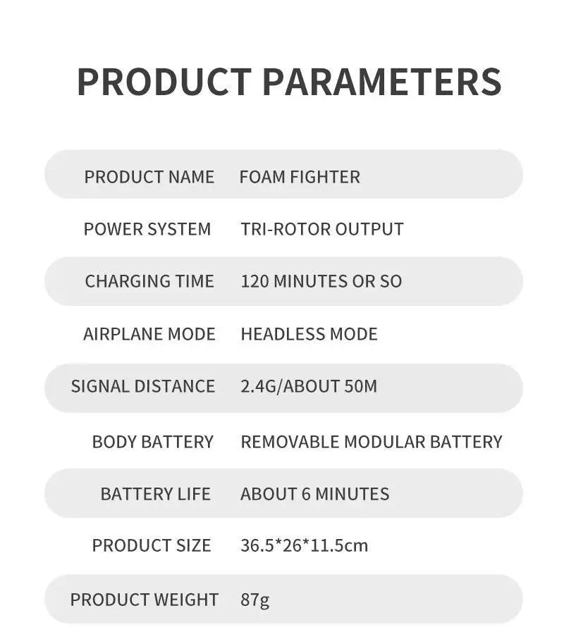 Drone Stunt Fighter Aircraft Model Four-axis Aircraft Remote Control Aircraft Foam Aircraft Roll Rotation Suspension - Uknowucme
