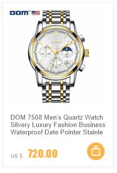 DOM 1345 Men Quartz Watch Fashion Personality Creative Scrolling Iron Ball Magnetic Pointer Waterproof  for Male Watches Gift - Uknowucme