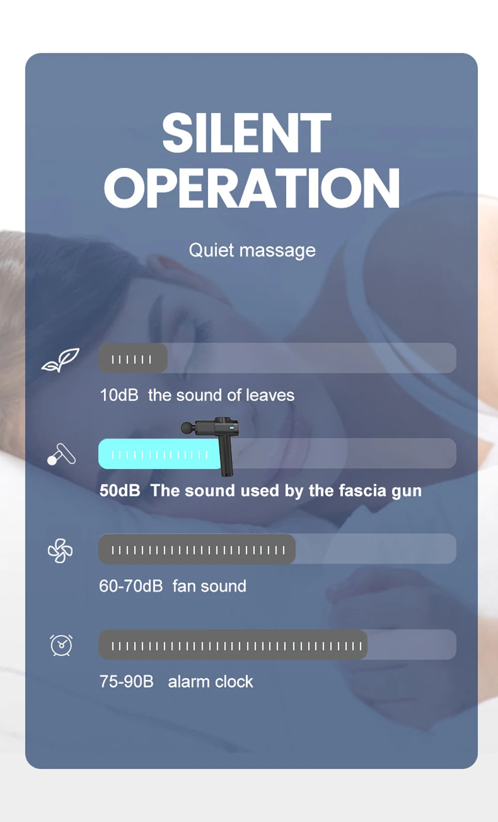 Massage Gun 30 Speed& 8 Heads Deep Tissue High Percussion Muscle Back Neck Massager For Athletes Pain Relief Fascia Gun