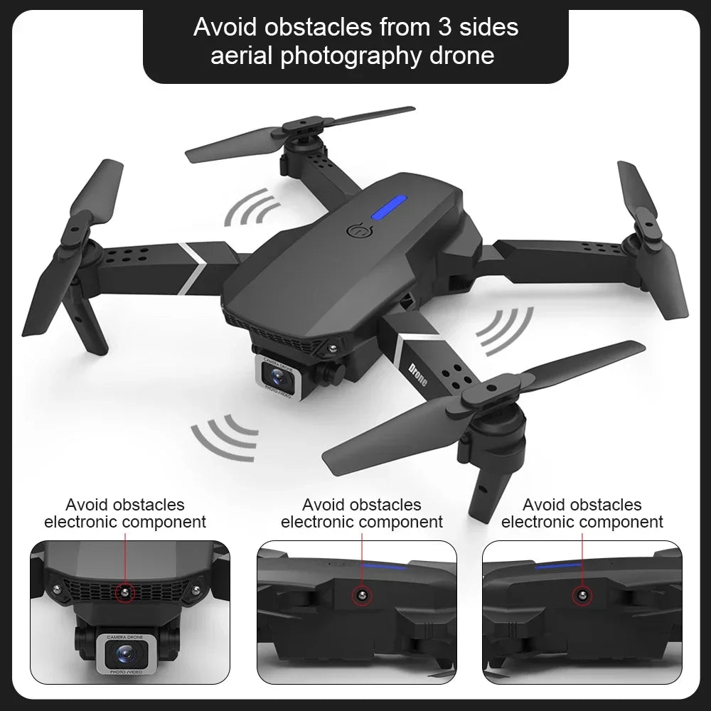 Xiaomi Mijia E88 Pro Aerial Photography Aircraft 8K Dual Camera Drone Three-Axis Gimbal Automatic Cruise Folding Drone - Uknowucme