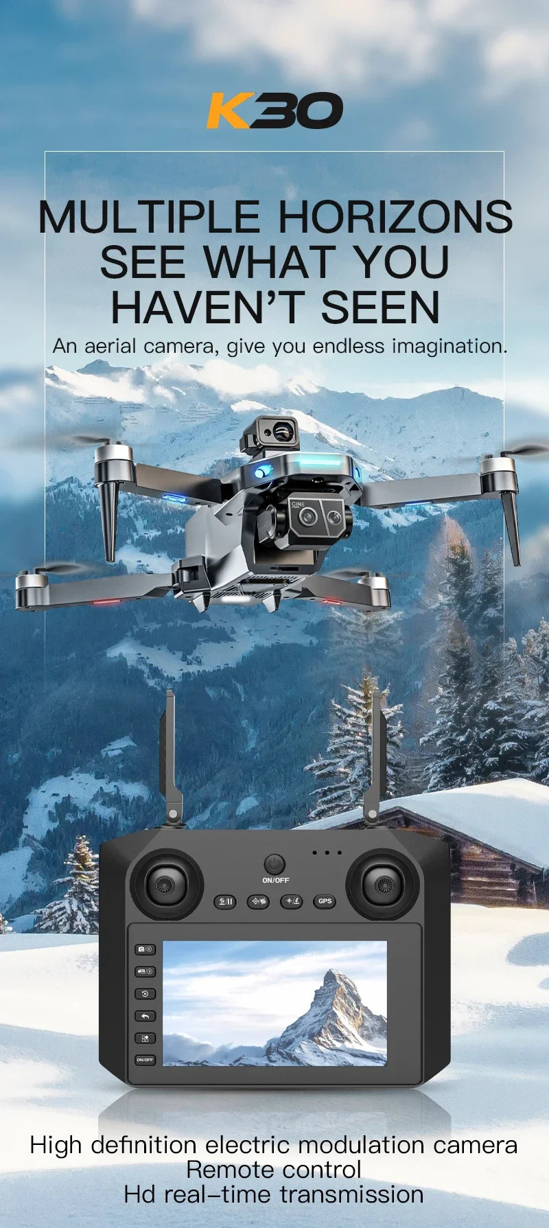 Drone 8K 5G GPS Professional HD Aerial Photography Dual-Camera Omnidirectional Obstacle Avoidance Drone Original